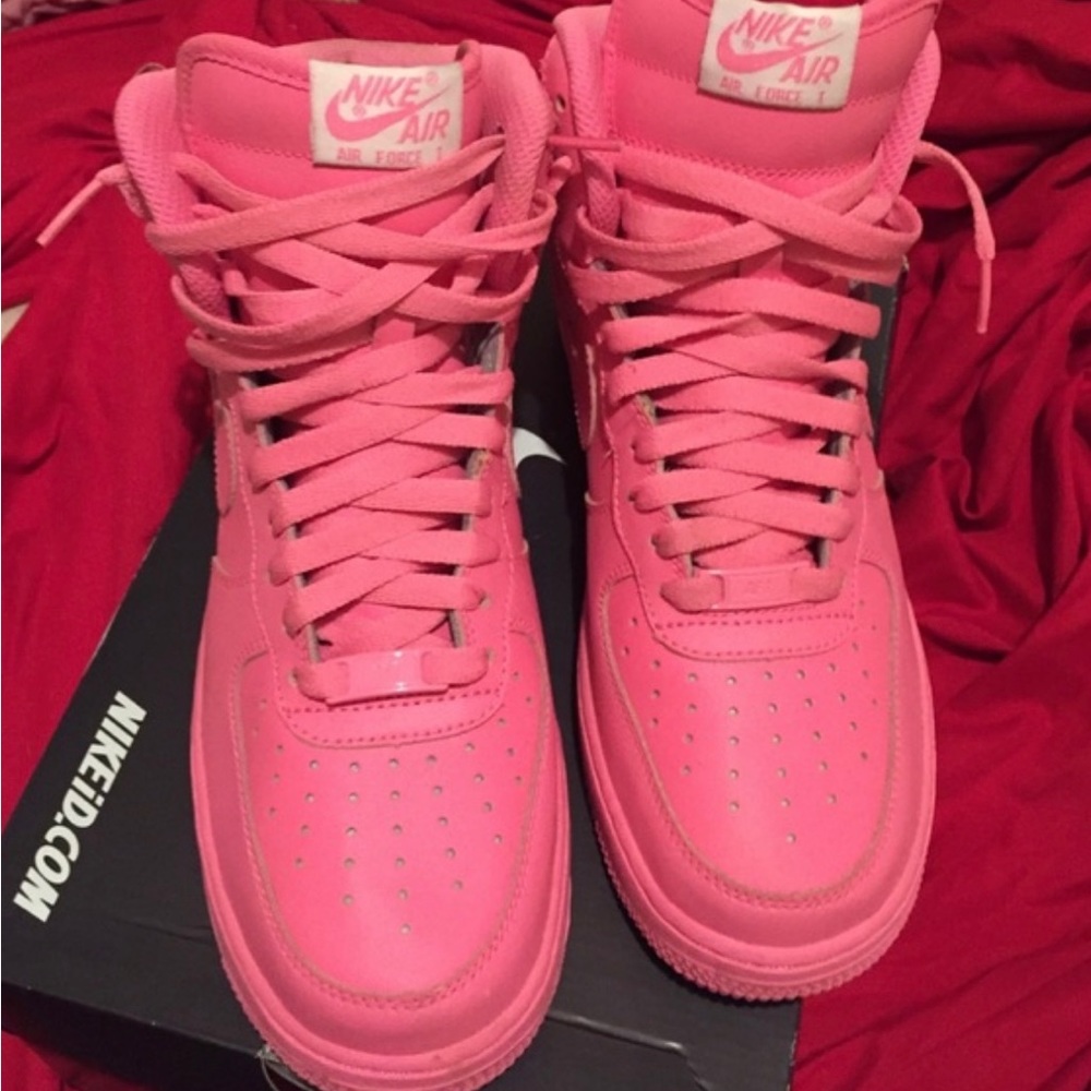 Pink Nikes